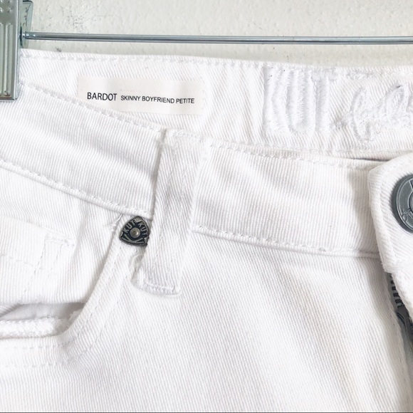 Kut From The Kloth White Bardot Skinny Boyfriend - Picture 8 of 15